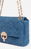 Grand Moon Handbag Indigo
