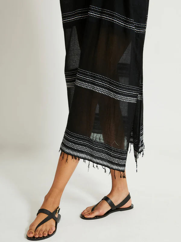 Leliti Classic Caftan Black