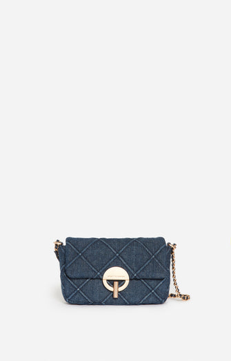 Nano Moon Bag Dark Denim