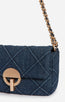 Nano Moon Bag Dark Denim