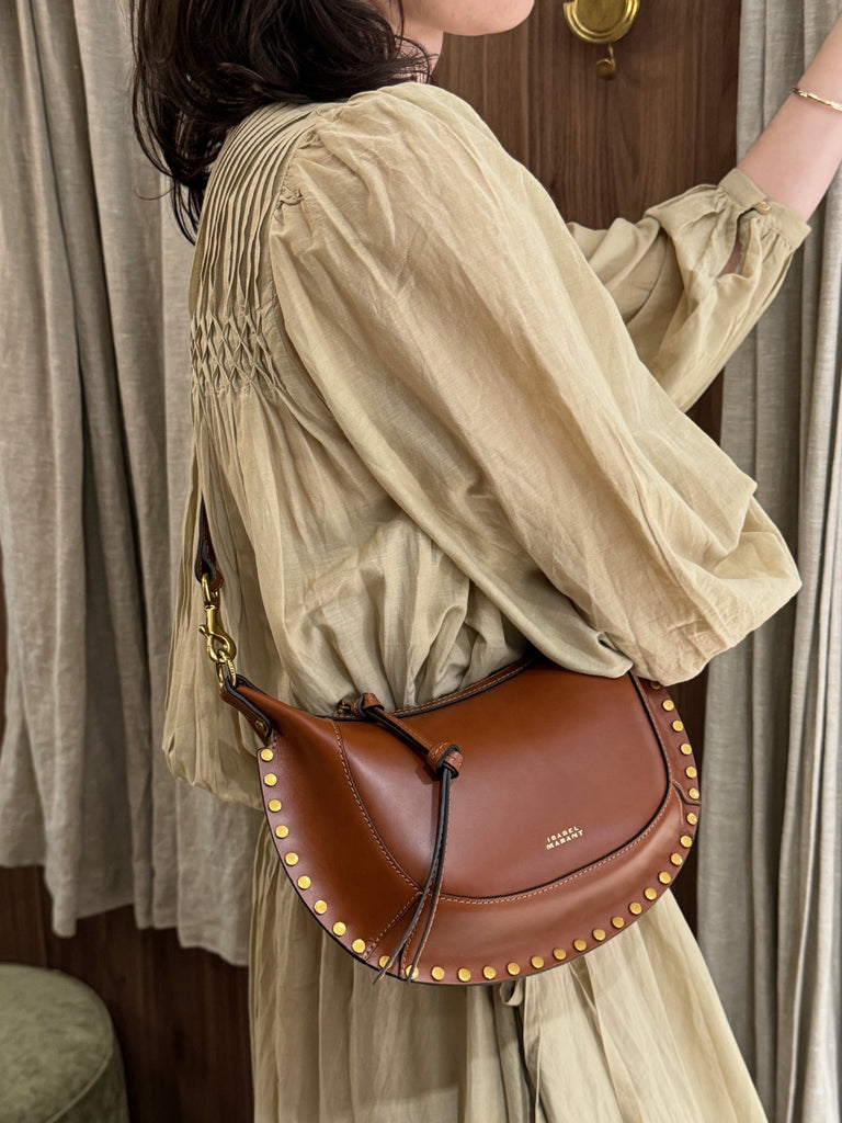 Oskan Moon Bag Cognac
