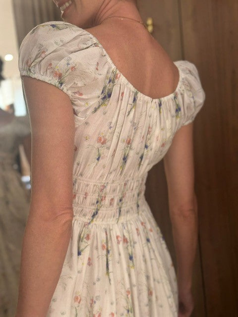 Quinley Dress Painted Bouquet