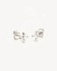 Live in Light Stud Earrings Silver