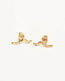 Gold Chasing Tides Earrings