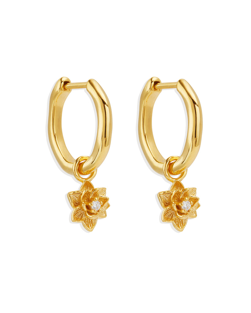 Bloom within Lotus Hoops
