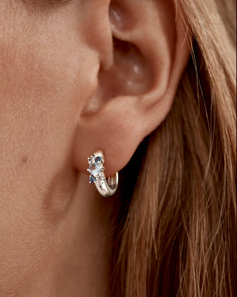 I Breath, I Become Hoops Silver