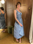 Emmaretta Dress Blue Garden Bloom