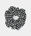 Gingham Scrunchie Black