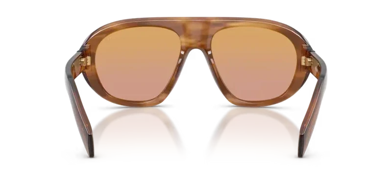 0PRC05S Sunglasses Striped Rosewood