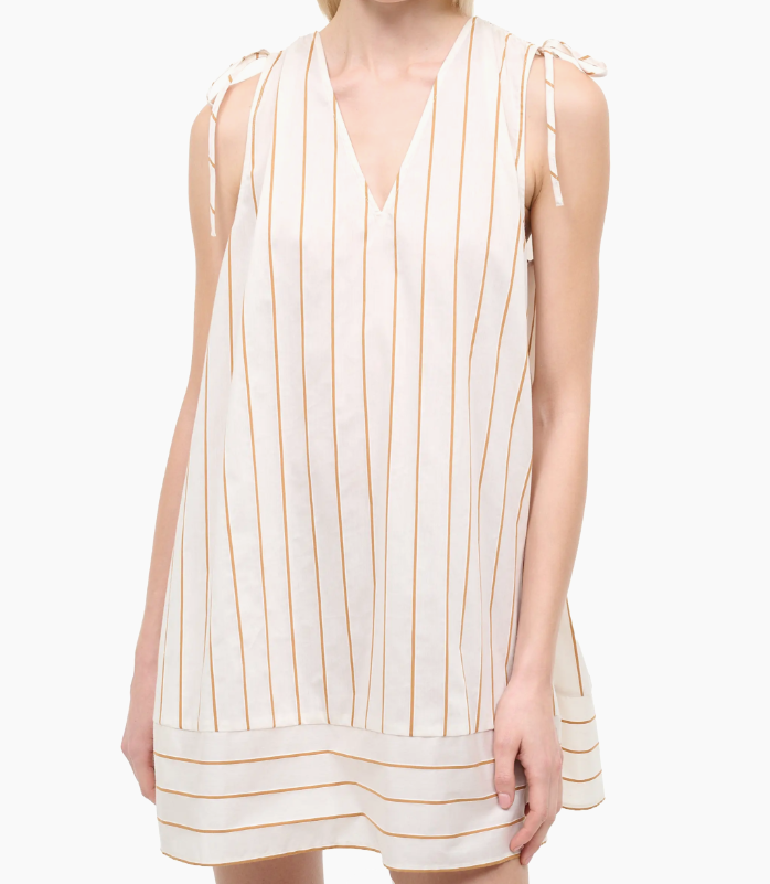 Elena Dress Solana Stripe