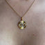 Evil Eye Fluted Medallion Pendant