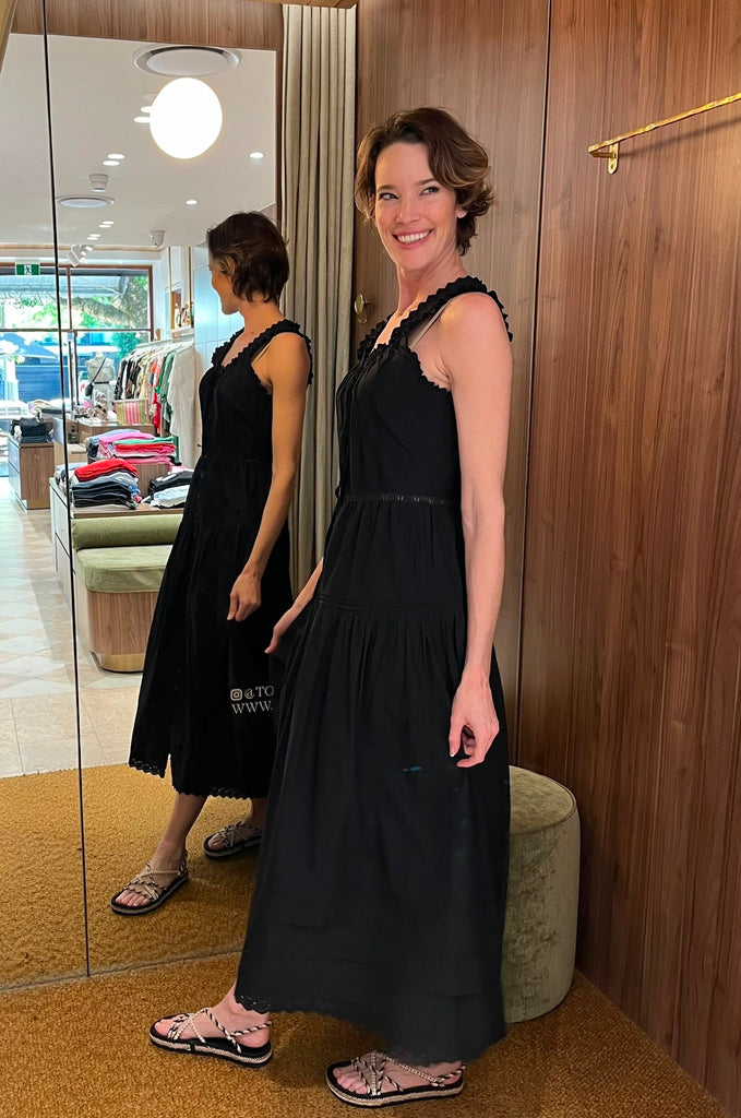 Hortense Dress Black