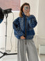 Bandana Bomber Denim