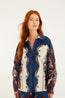 Arabesque Scarf Long Sleeve Shirt
