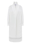 Gemma Shirt Dress White