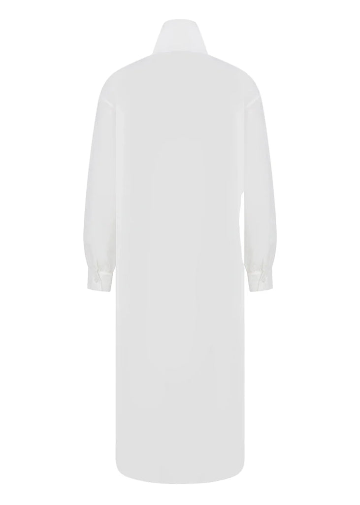 Gemma Shirt Dress White
