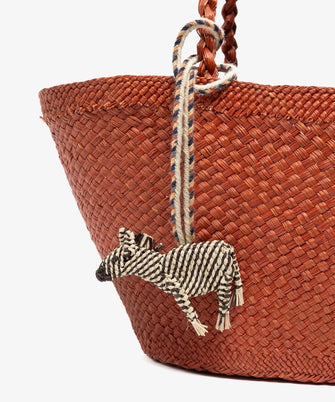 Guanabana Zebra Handmade Charm