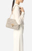 Grand Moon Handbag Quilted Sand