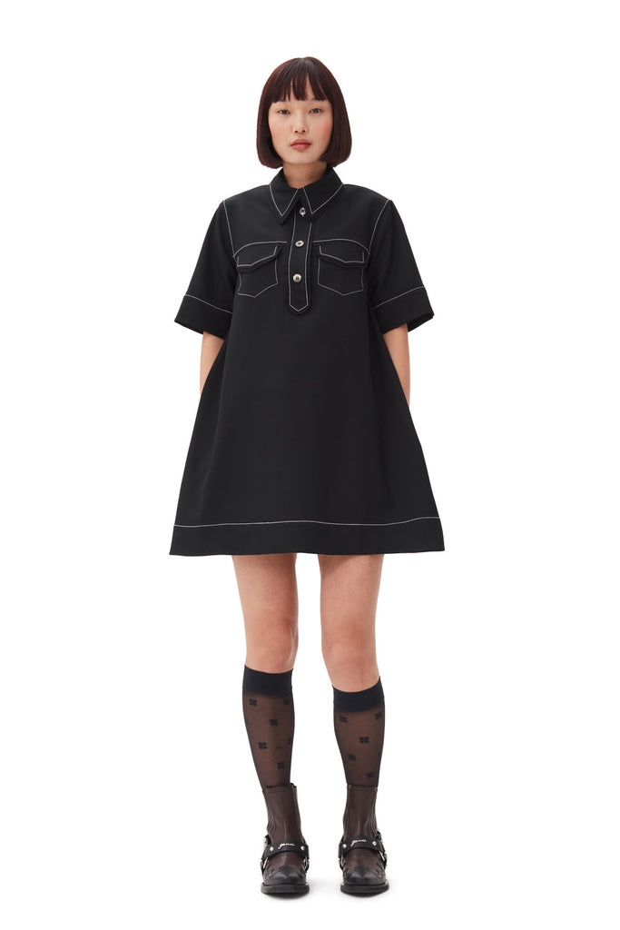 Sable Mini Dress Black