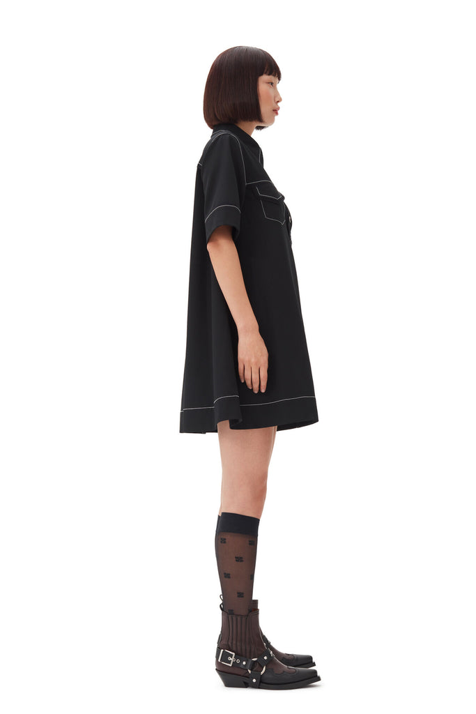 Sable Mini Dress Black