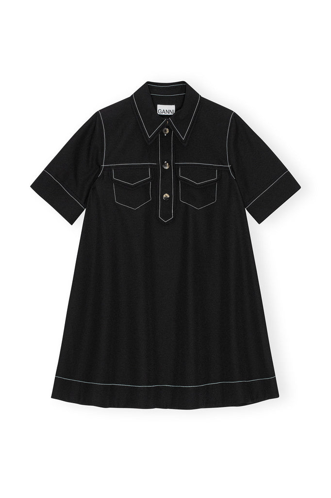 Sable Mini Dress Black