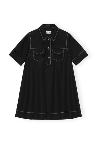 Sable Mini Dress Black