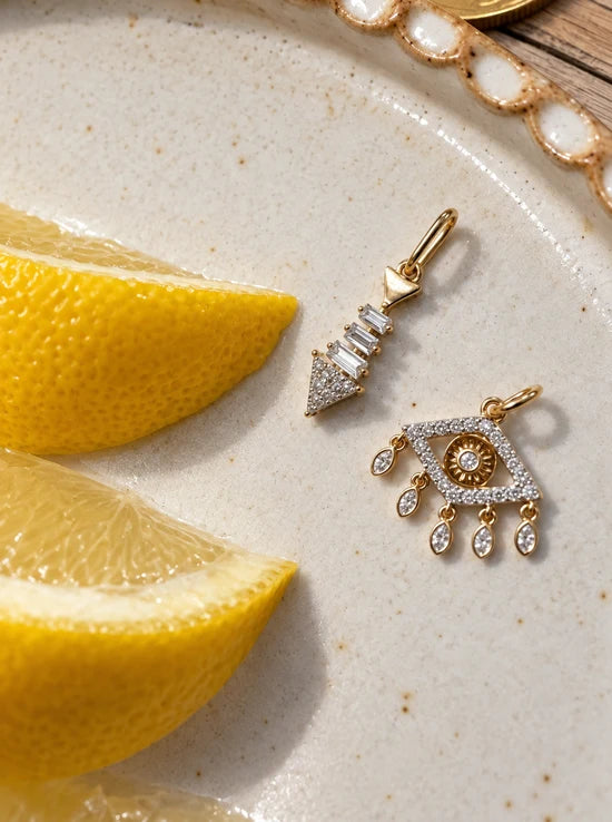 Hanna Fish Diamond pendant