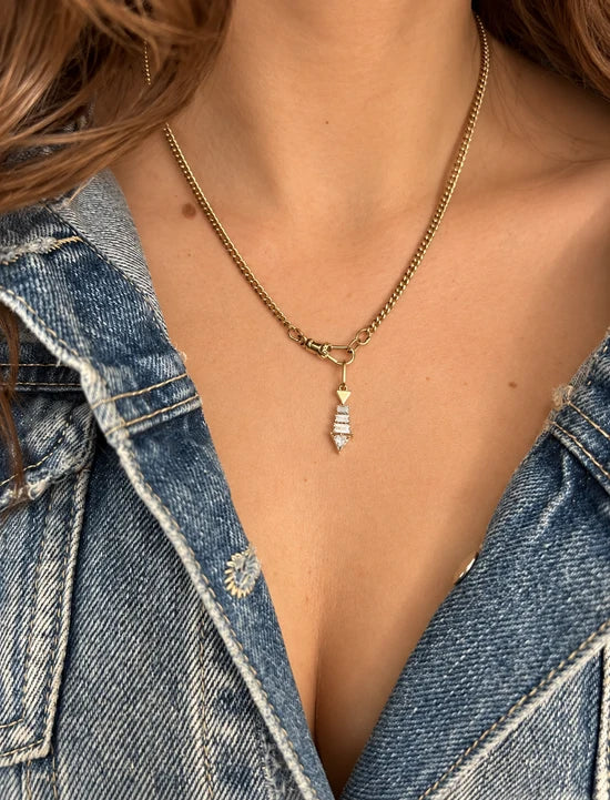 Hanna Fish Diamond pendant