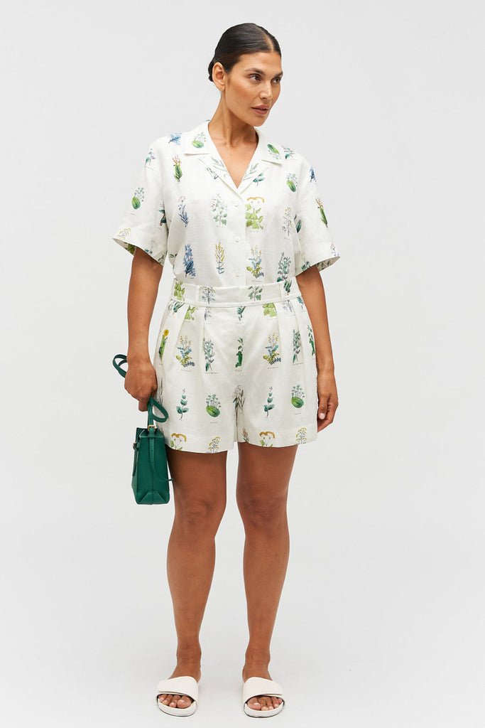 Greenhouse Floral Camp Shirt