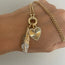 Heart Fluted Medallion Pendant
