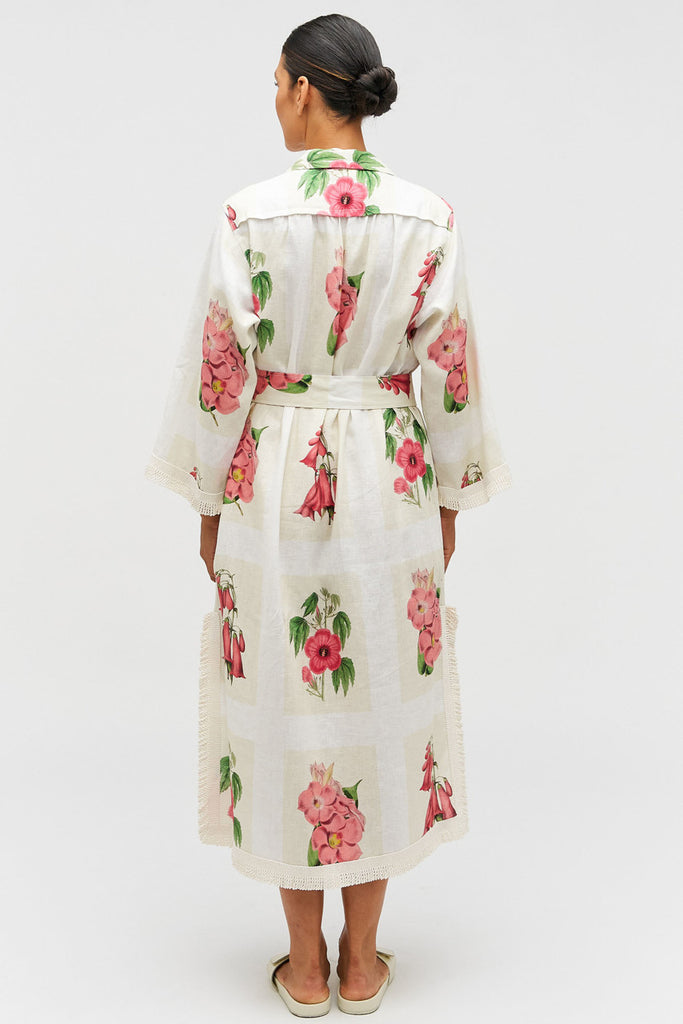 Verandah Floral Long Tunic Dress