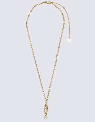 Pesca Necklace Gold