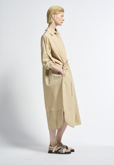 Tomorrow Cotton Dress Beige