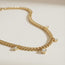 Floating diamonds Classic Curb Chain Bracelet