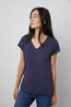 Velvet Original Jillian Tee Navy