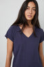 Velvet Original Jillian Tee Navy