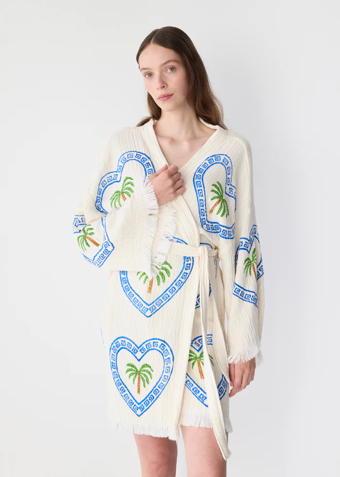 Midi Robe Natural Palm