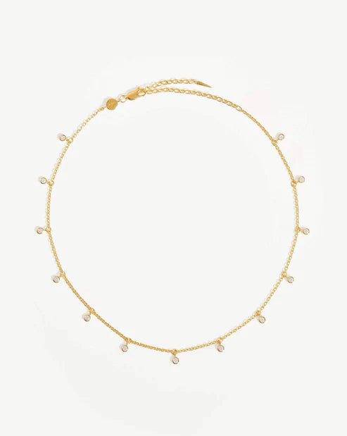 Interstellar Drop Choker Necklace