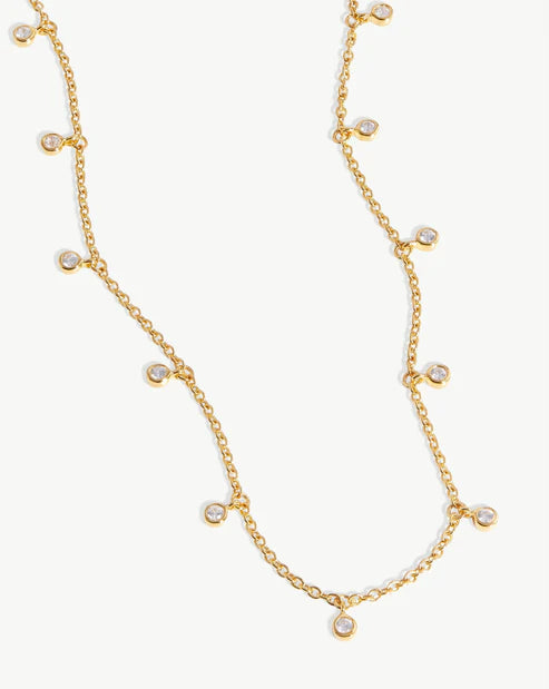 Interstellar Drop Choker Necklace