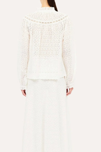 Avelie Cotton Blouse Pristine