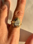 Jaime Pear Diamond Ring 1.1 ct & 10K solid gold size 7