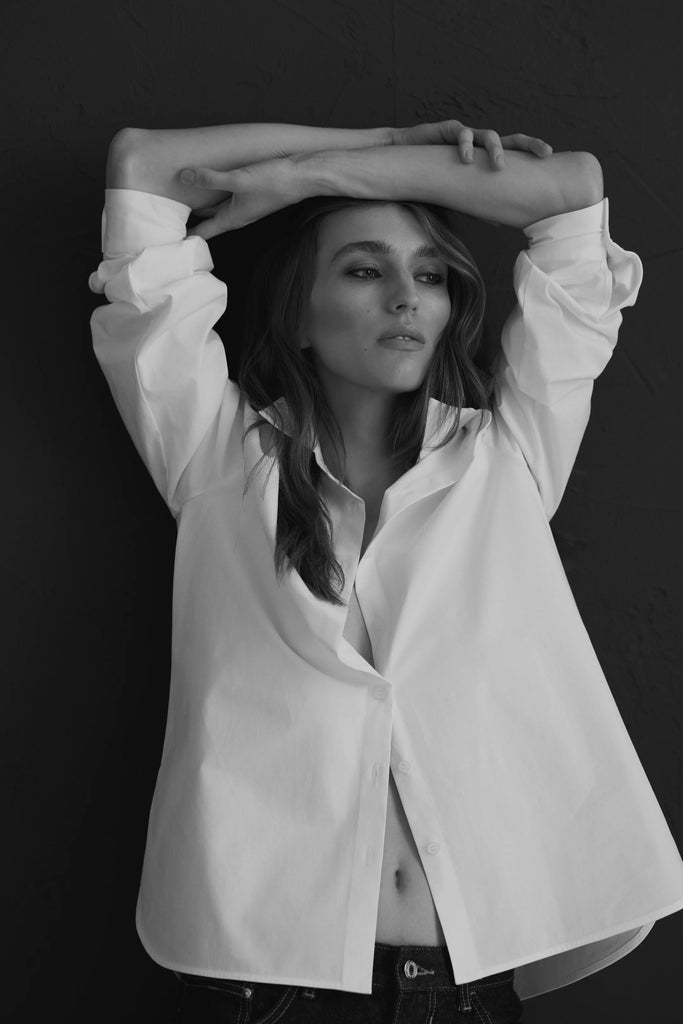 Jolie Classic Shirt White