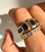 Keren Iolite Art Deco Ring size 3.5