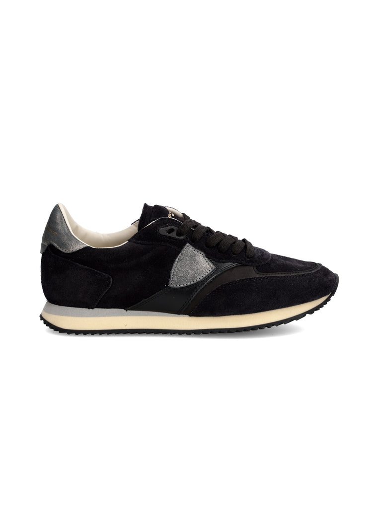 BLVILLE Low Sneaker Daim Noir
