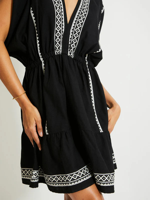 Alem Plunge Dress Lulit Black