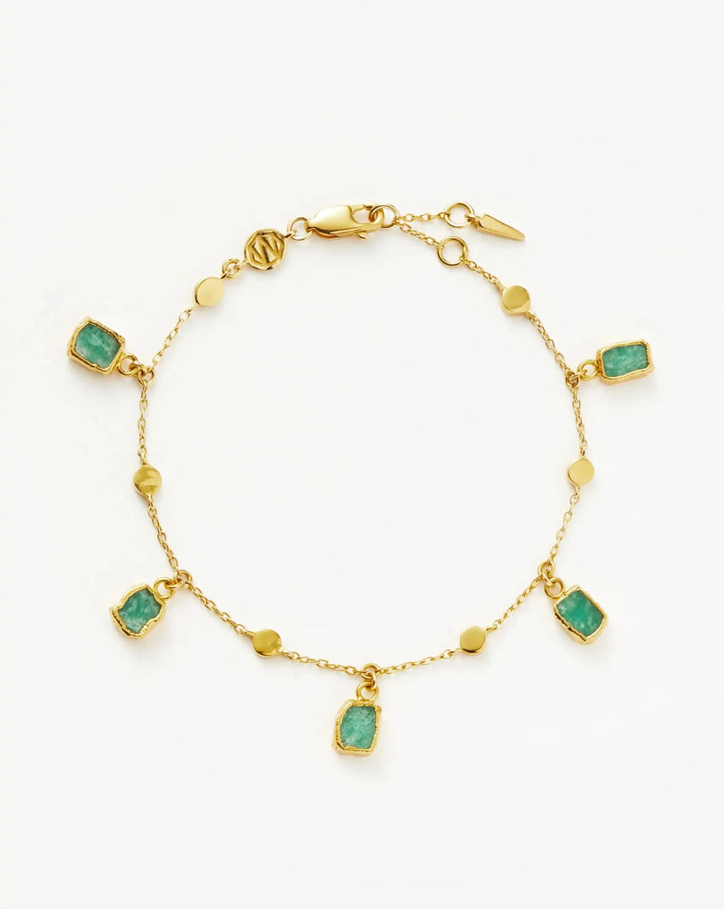 Lena Charm Bracelet Amazonite