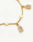 Lena Charm Bracelet Rhodachrosite