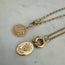 Love Pendant Oval Medallion with diamond