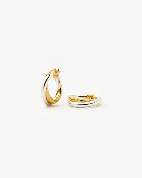 Lucy Williams Entwine Small Hoop Earrings