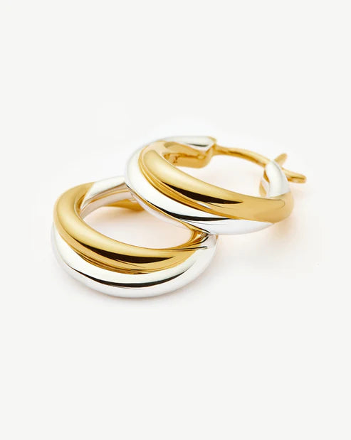 Lucy Williams Entwine Small Hoop Earrings